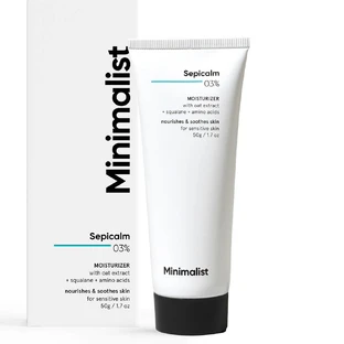 Sepicalm 0.3% moisturizing and soothing face cream, 50 g, Minimalist