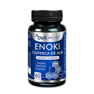 Enoki Golden Mushroom, 60 capsules, DVR Pharm