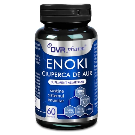 Enoki Golden Mushroom, 60 capsules, DVR Pharm