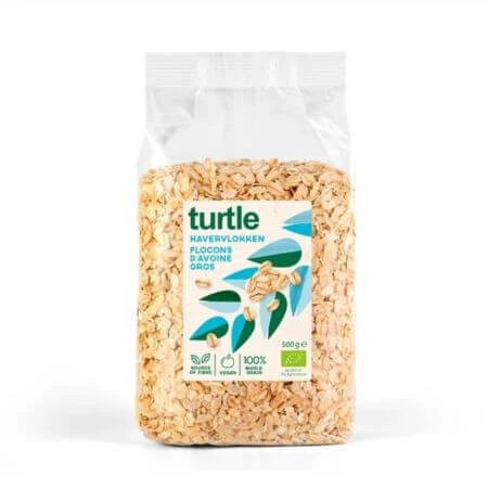Bio Jumbo Bio Havervlokken, 500g, Schildpad