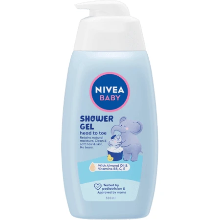 Baby shower gel, 500 ml, Nivea Baby
