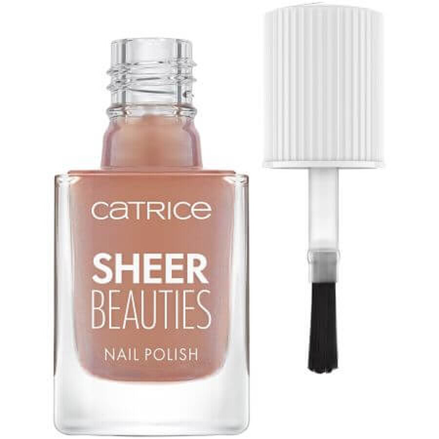 Nail Polish Sheer Beauties, 060 - Love You Latte, 10.5 ml, Catrice