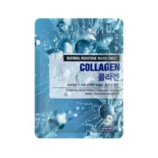Collagen Natural Moisture Mask Sheet, 23 ml, Orjena