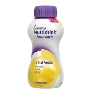 Nutridrink con sabor a vainilla 2 kcal Proteína, 200 ml, Nutricia