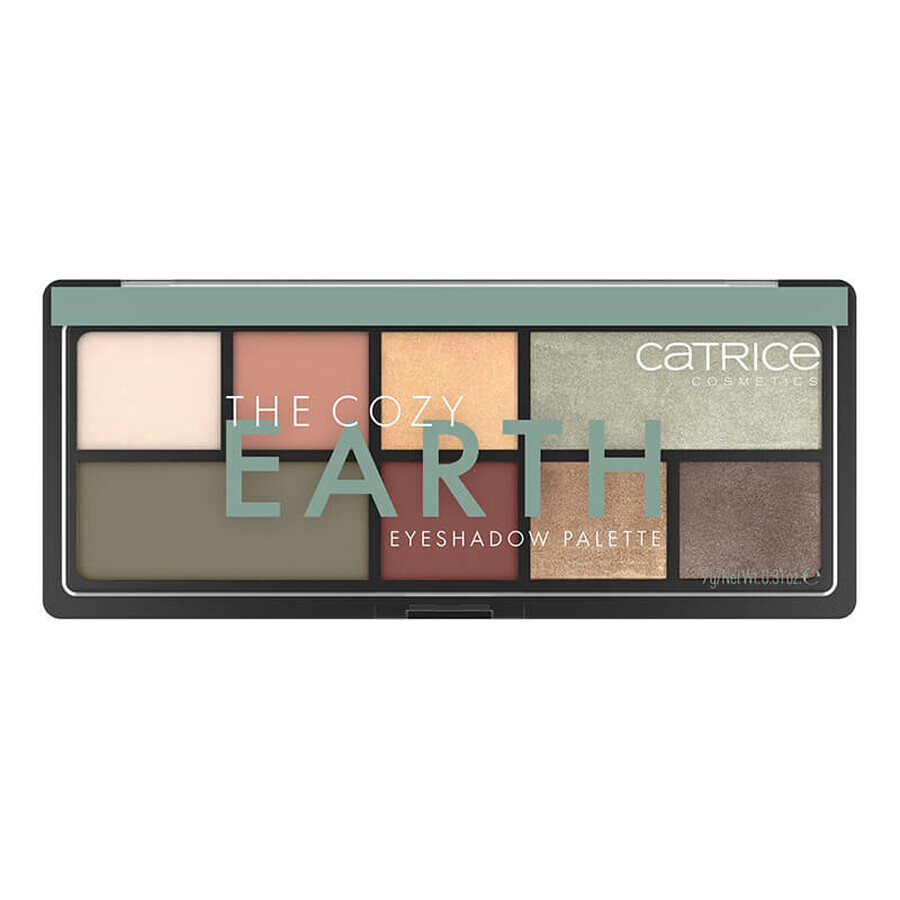 Palette d'ombres à paupières The Cozy Earth, 9 g, Catrice