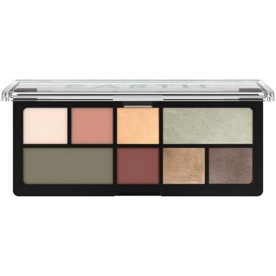 Palette d'ombres à paupières The Cozy Earth, 9 g, Catrice
