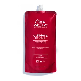 Acondicionador Ultimate Repair con AHA y Omega 9 para cabellos dañados, 500ml, Wella Professionals