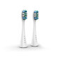 Spare electric toothbrush, 2 pieces, White, Aeno