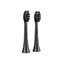 Spare electric toothbrush, Black, 2 pieces, Aeno