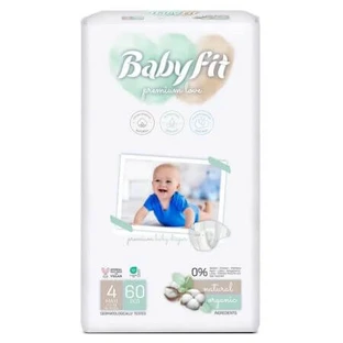 Bio Jumbo Maxi Diapers, No. 4, 7-18 Kg, 60 pieces, Babyfit