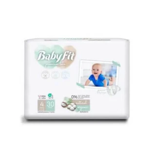 Pañales Bio Maxi, nº 4, 7-18 kg, 30 unidades, Babyfit