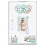 Jumbo Maxi organic diapers, No. 4, 7-18 kg, 60 pieces, Babyfit Jumbo Maxi organic diapers, No. 4, 7-18 kg, 60 pieces, Babyfit