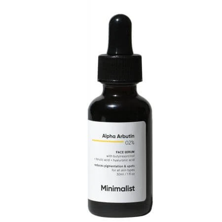 Pigmentation spot serum with 2% Alpha Arbutin, 30 ml, Minimalist