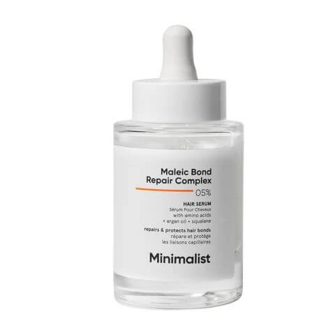 Herstellend serum voor beschadigd haar Maleic Bond Repair Complex 0,5%, 50 ml, Minimalist