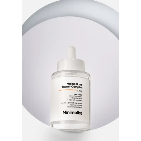 Herstellend serum voor beschadigd haar Maleic Bond Repair Complex 0,5%, 50 ml, Minimalist