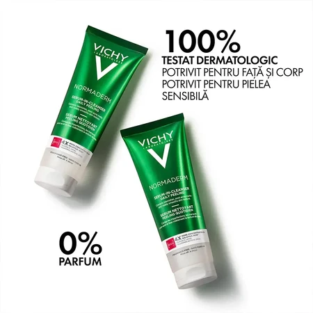 Normaderm Reinigingsserum voor de vette huid, 125ml, Vichy