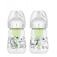 Flessenset met brede hals Options Plus, 150 ml, 2 stuks, Jongens, Dr. Browns