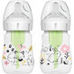 Wide Neck Bottle Set Options Plus, 150 ml, 2 pieces, Girl, Dr. Browns