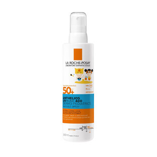 Anthelios Dermo-Pediatrics Invisible Sunscreen Spray SPF50+ for children's face and body, 200 ml, La Roche-Posay