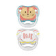 Prevent Animal Face Soother, 0-6 months, 2 pieces, Boys, Dr. Browns
