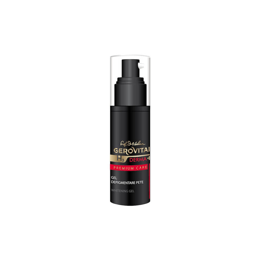 Spot depigmentation gel Gerovital H3 Derma+ Premium Care, 30 ml, Farmec