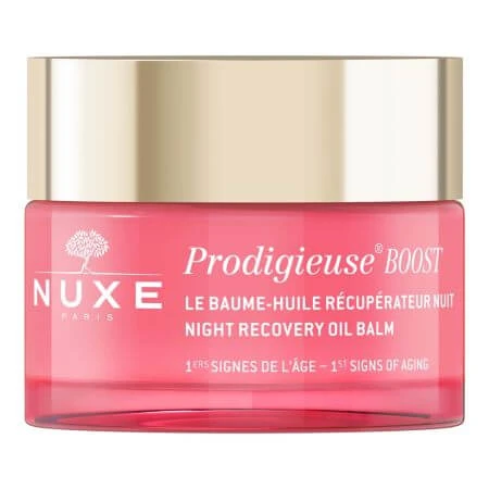 Bálsamo regenerador de noche para todo tipo de pieles Prodigieuse Boost, 50 ml, Nuxe