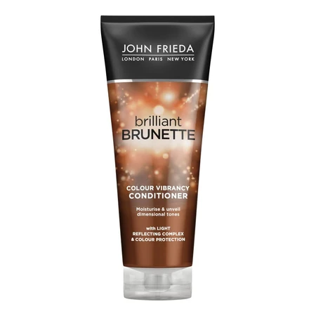 Brilliant Brunette Donker Haar Conditioner, 250 ml, John Frieda