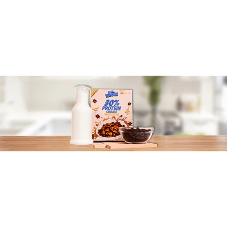 Chocolate protein cereal, vegan, sugar-free and gluten-free, 250 g, Mister Iron