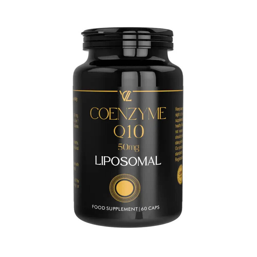 Liposomales Coenzym Q10, 50 mg, 60 vegetarische Kapseln, Vio Nutri Lab