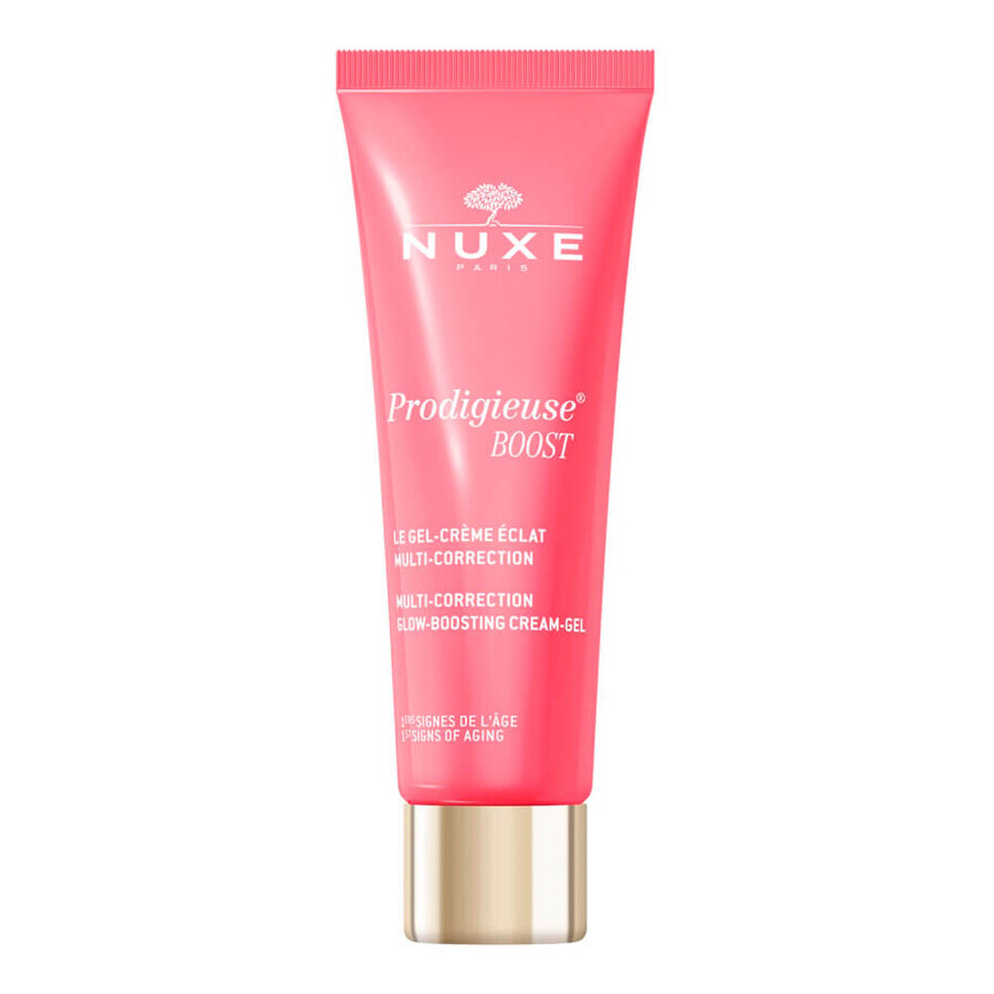 Multi-corrigerende gel-crème voor de normale tot gemengde huid Prodigieuse Boost, 40 ml, Nuxe