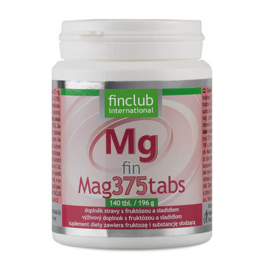 Fin Mag375tabs, 140 Tabletten, Finclub