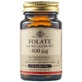 Folic Acid Folate 400 ug, 50 tablet, Solgar