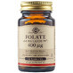 Folic Acid Folate 400 ug, 50 tablet, Solgar
