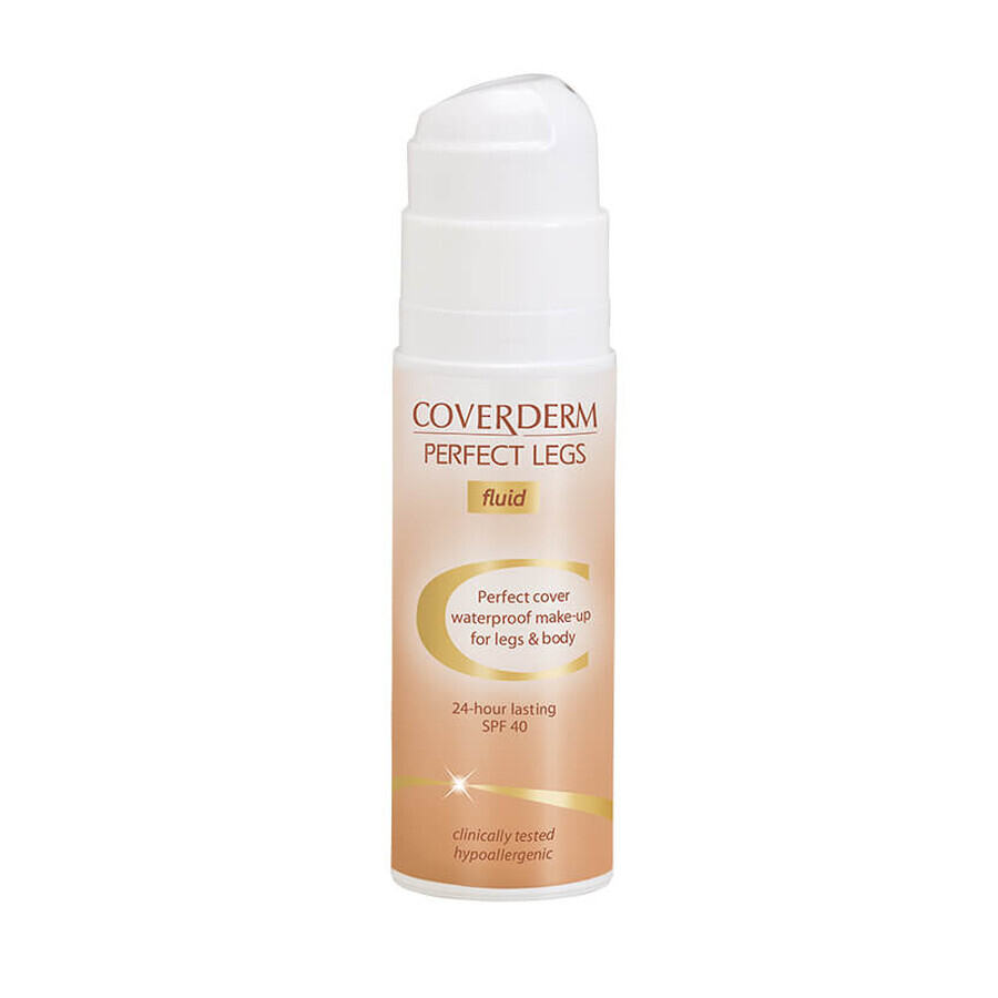 Base de maquillaje fluida para piernas y cuerpo SPF40 nº 53, 75 ml, Coverderm