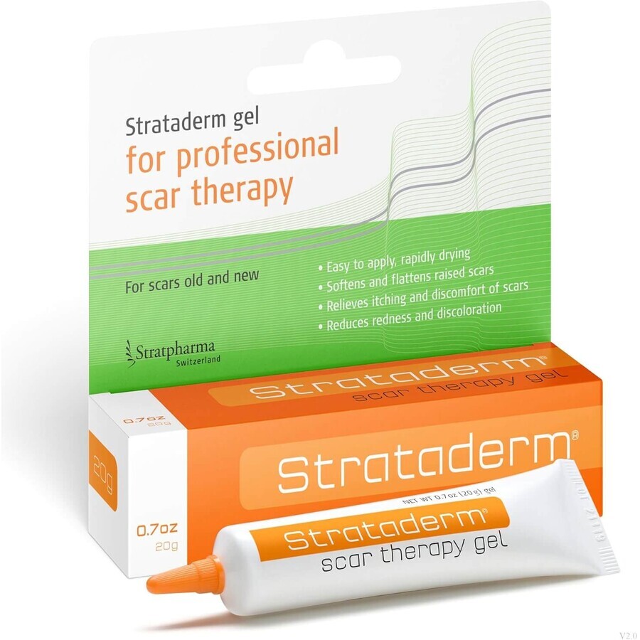 Strataderm Scar Treatment Gel, 20 g, Meditrina Pharmaceuticals