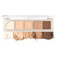 Nude No. 3 Nude Shower Mood Shower Palette di ombretti, 4 g, Unleashia