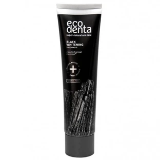 Toothpaste with charcoal and Teavigo Black Whitening, 75 ml, Ecodenta