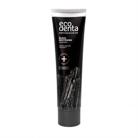 Toothpaste with charcoal and Teavigo Black Whitening, 75 ml, Ecodenta