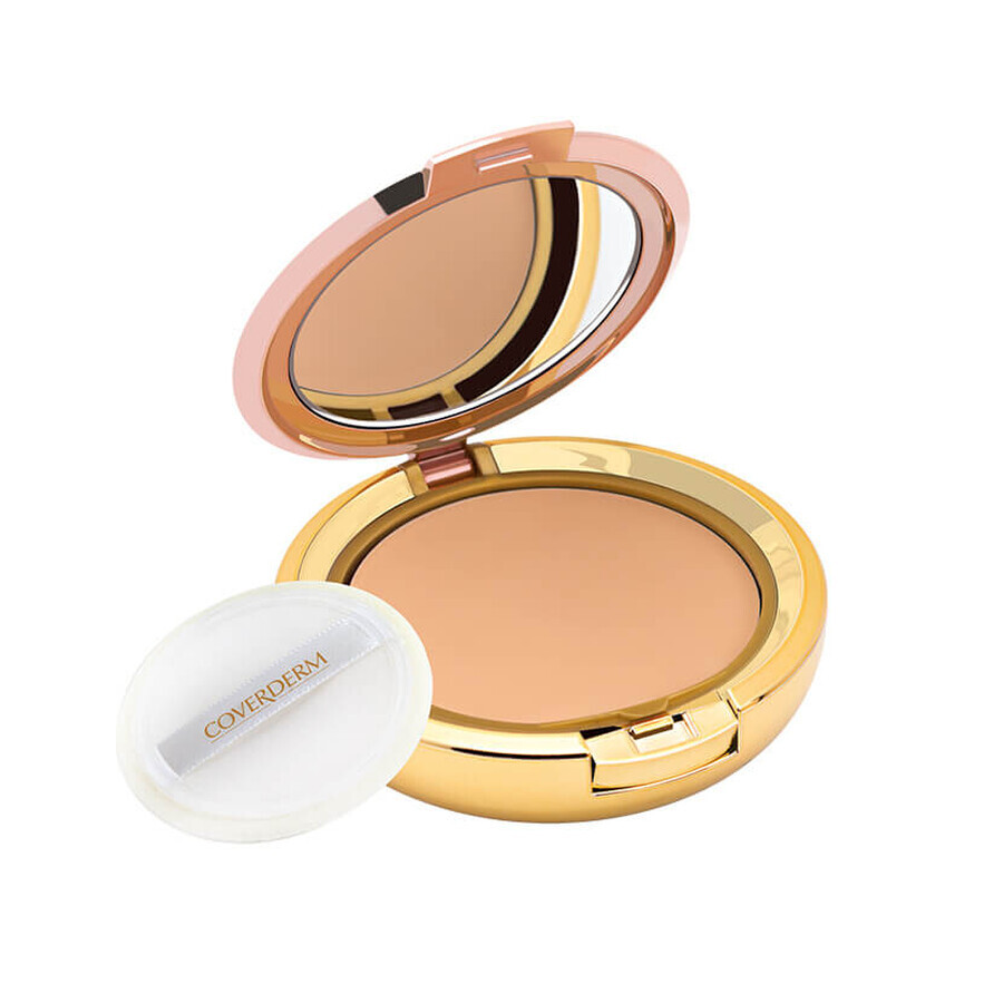 Polvos compactos para pieles grasas/con tendencia acneica nº 4, 10 g, Coverderm