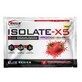 Whey isolate protein powder with strawberry flavor Isolate-x5, 33 g, Strawberry Isolate, 33 g, Genius Nutrition