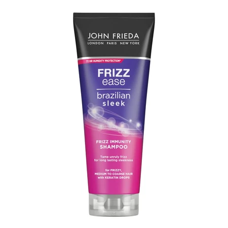 Frizz glättendes Shampoo Frizz Ease Brazilian Sleek, 250 ml, John Frieda