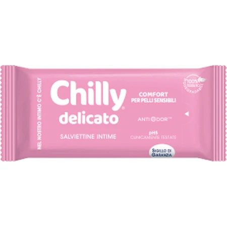 Intimpflegetücher, Zart, 12 Stück, Chilly