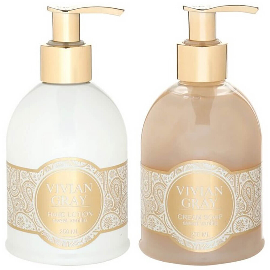 Gel douche et lotion corporelle Pamplemousse et Vétiver, Aroma Selection, 2 x 500 ml, Vivian Gray
