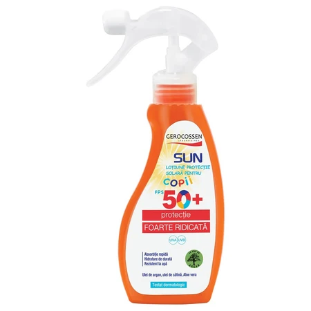 Protector solar SPF 50+ Niños Spray Solar, 200 ml, Gerocossen