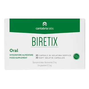 Haut Nahrungsergänzungsmittel Biretix, 30 Kapseln, Cantabria
