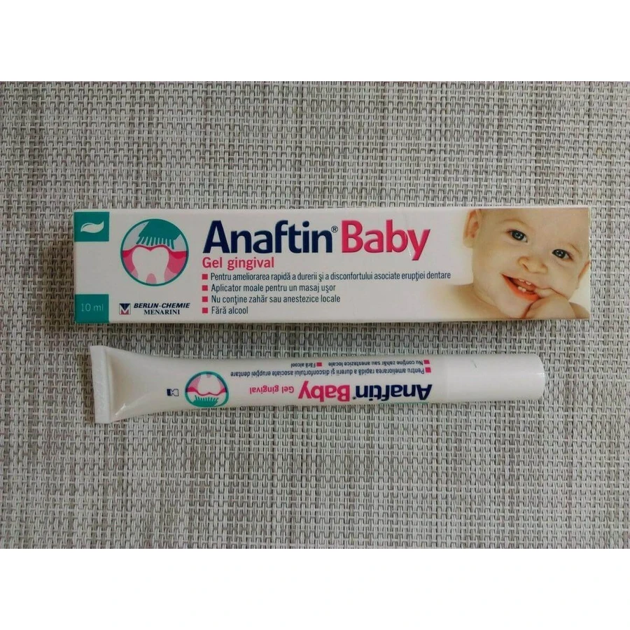 Anaftin Baby Gel Gingival, 10 ml, Sinclair Pharma