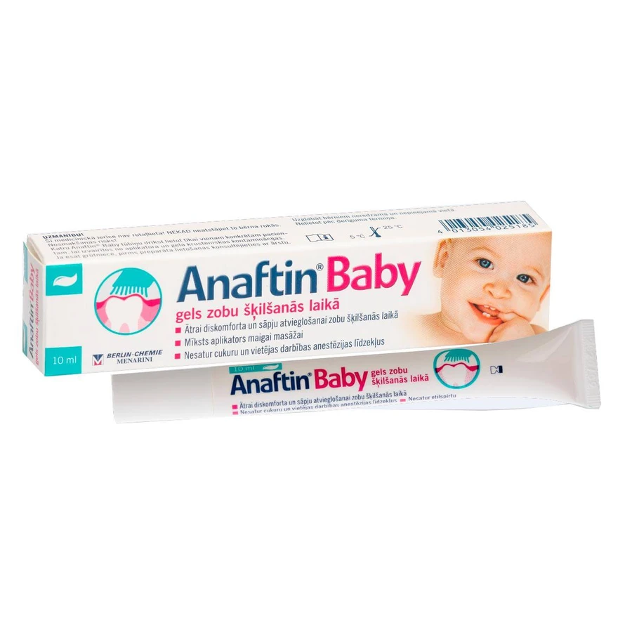 Anaftin Baby Gel Gingival, 10 ml, Sinclair Pharma