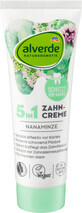 Alverde Naturkosmetik Pasta dent&#237;frica Menta Nana 5en1, 75 ml