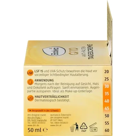 Balea Anti-Falten-Gesichtscreme Q10 SPF15, 50 ml