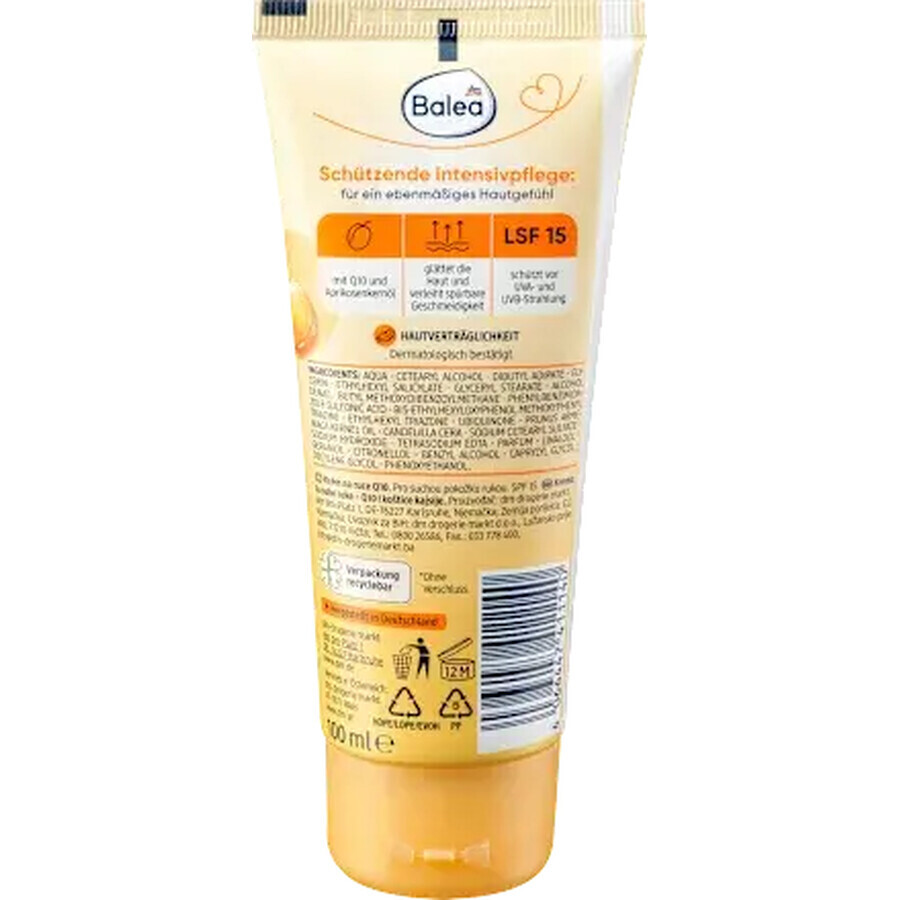 Balea Hand Cream with Q10, 100 ml